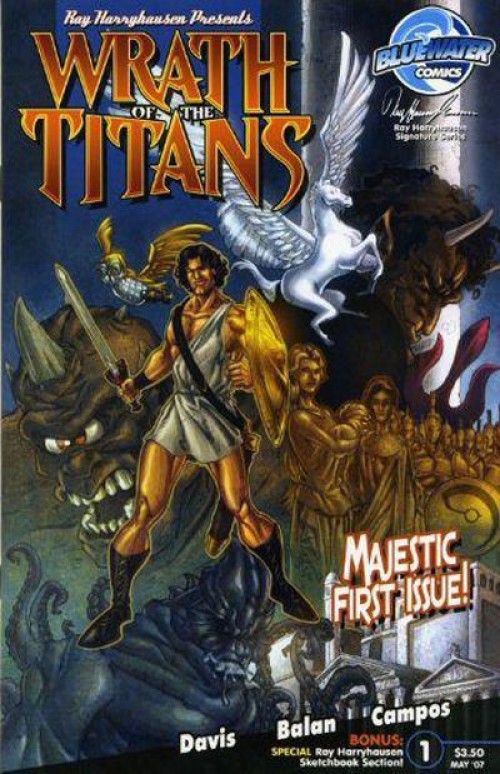 Wrath of the Titans #1 (2007) cover a