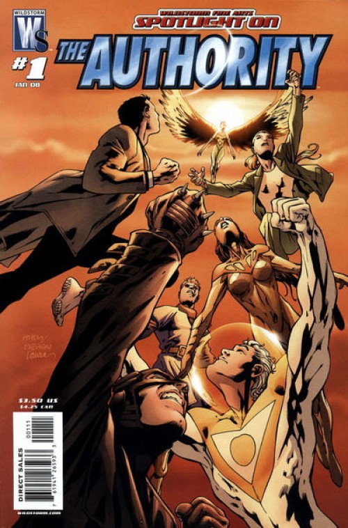 Wildstorm Fine Arts Spotlight on the Authority #1 (2008)