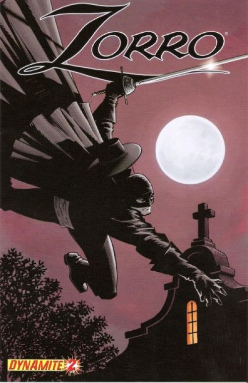 Zorro #2 (2008) cover a