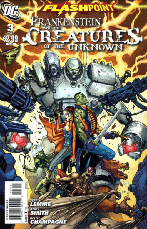 Flashpoint Frankenstiens Creatures of the Unknown #3