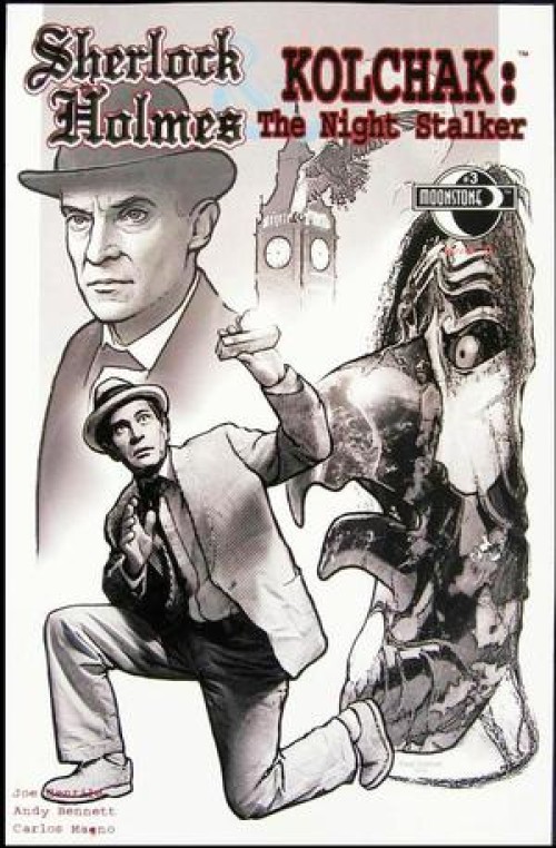 Sherlock Holmes & Kolchak #3 (2009) cover c