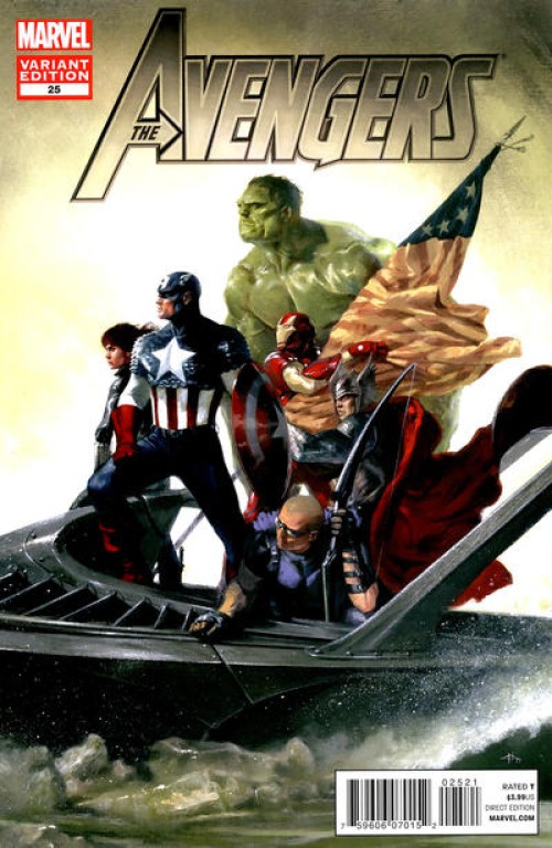 Avengers #25 (2010) avengers art appreciation variant