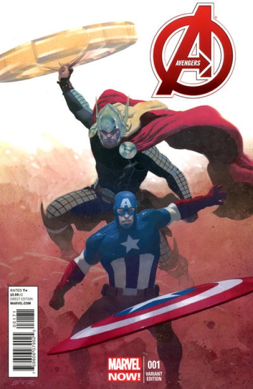 Avengers #1 (2012) ribic cover