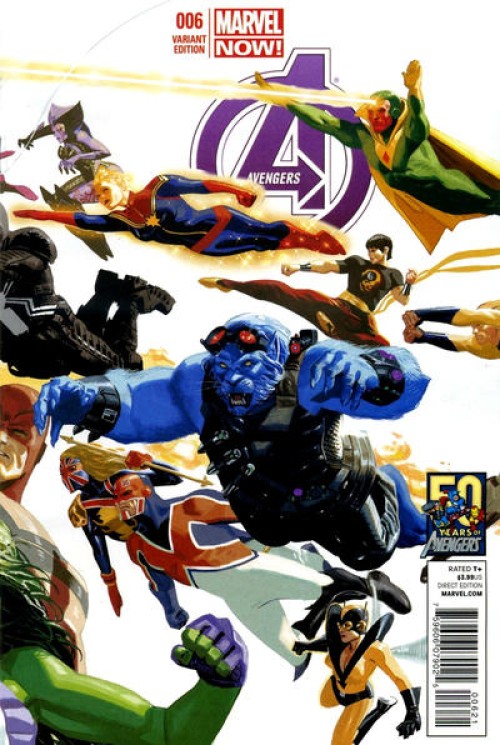 Avengers #6 (2012) acuna variant cover