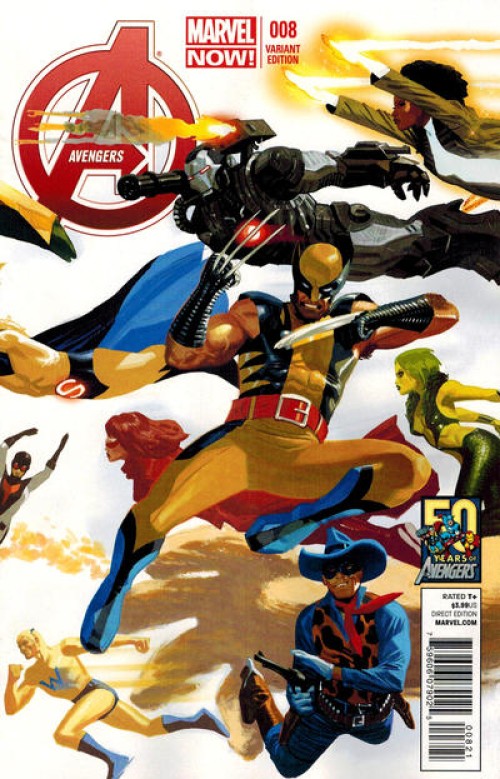 Avengers #8 (2012) 50th anniversary variant