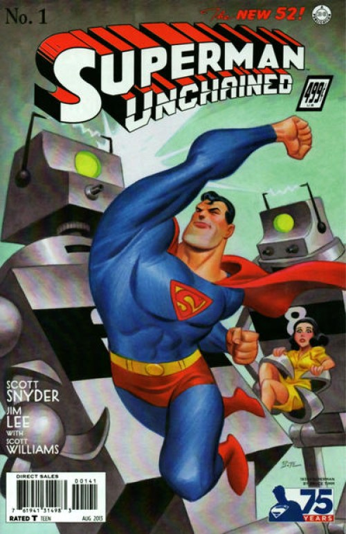 Superman Unchained #1 (2013) 1930 cover