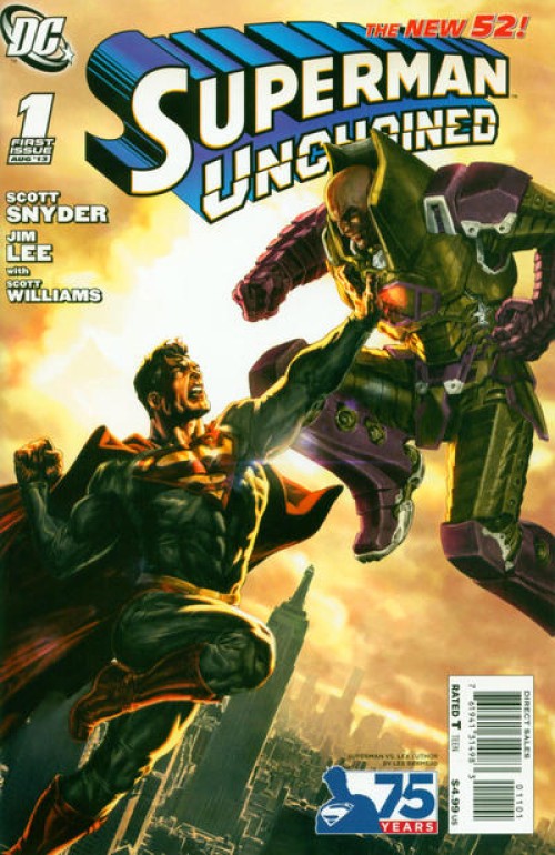 Superman Unchained #1 (2013) luthor cover