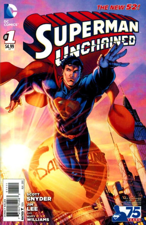 Superman Unchained #1 (2013) new 52 cover