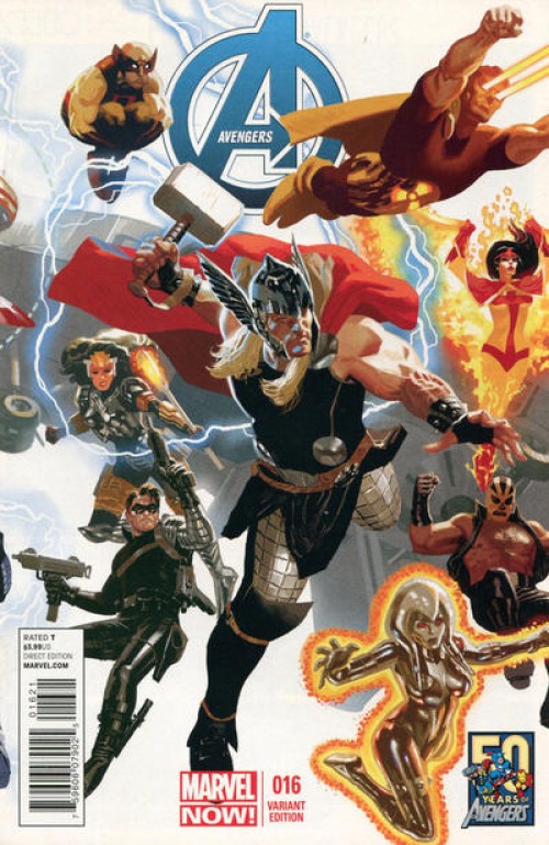 Avengers #16 (2012) Acuna cover