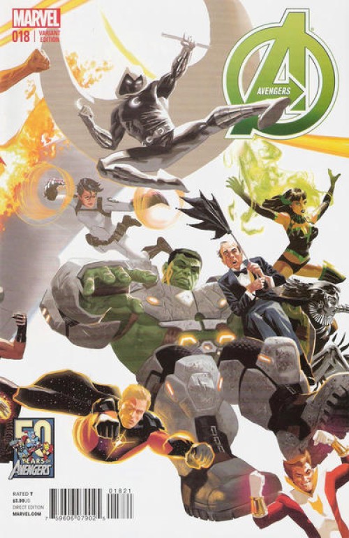 Avengers #18 (2012) acuna cover