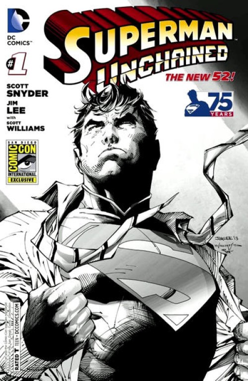 Superman Unchained #1 (2013) sdcc exclusive