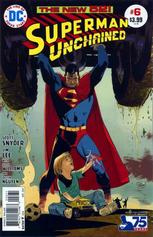 Superman Unchained #6 (2013) bronze variant