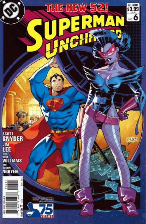 Superman Unchained #6 (2013) modern variant