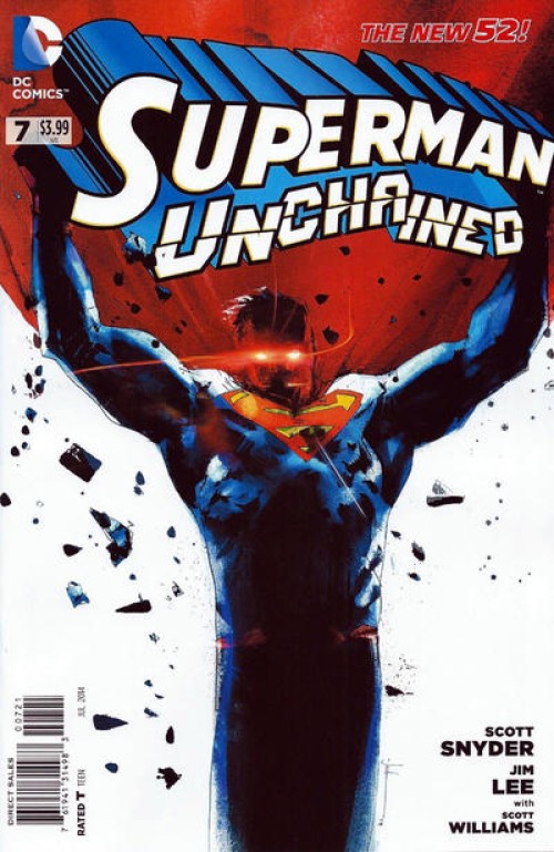 Superman Unchained #7 (2013) jock variant