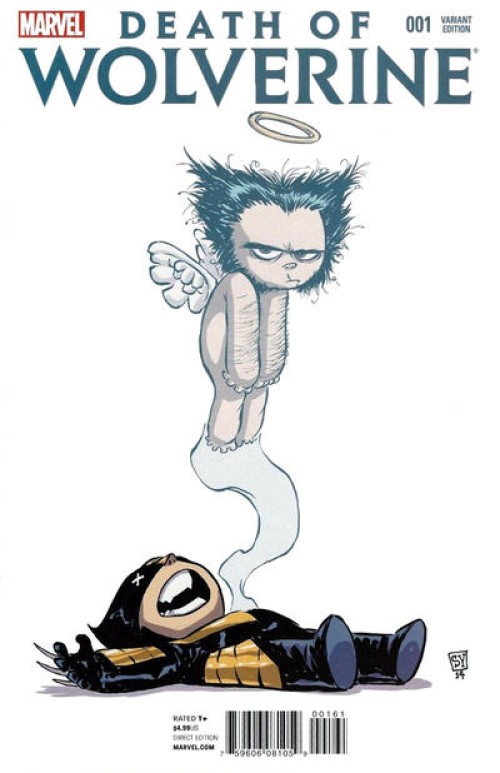 Death of Wolverine #1 (2014) Skottie Young variant