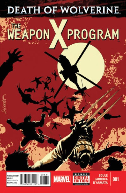 Death of Wolverine Weapon X Program #1 (2014)