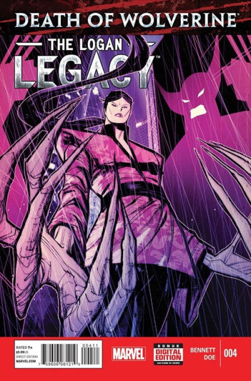 Death of Wolverine Logan Legacy #4 (2014)
