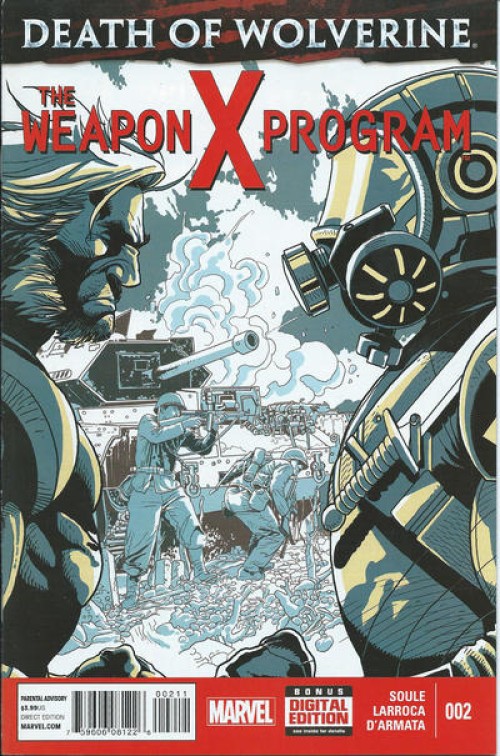 Death of Wolverine Weapon X Program #2 (2014)