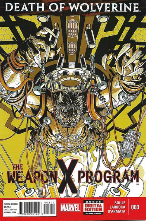 Death of Wolverine Weapon X Program #3 (2014)