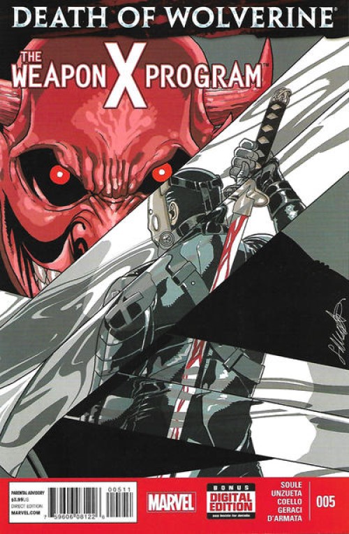 Death of Wolverine Weapon X Program #5 (2014)