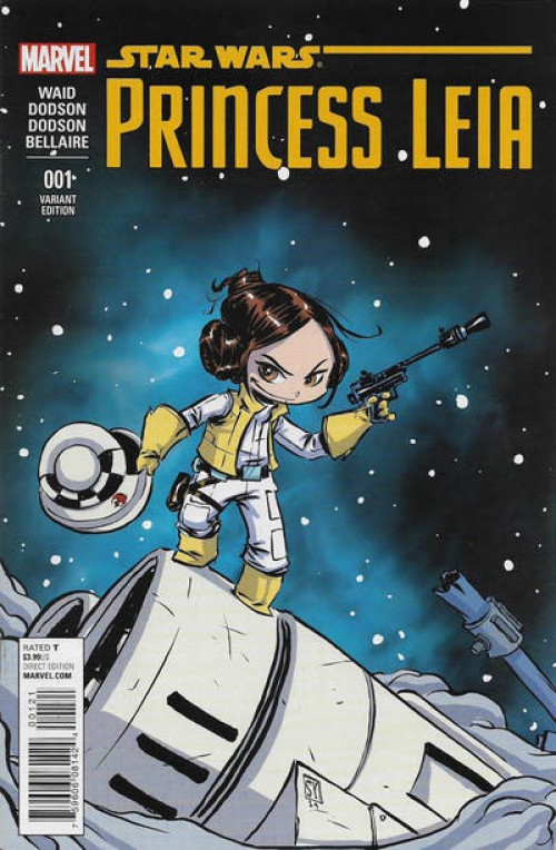 Princess Leia #1 (2015) skottie young variant
