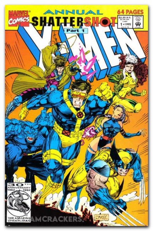 X-Men Annual #1-4 (1992) full Shattershot Story