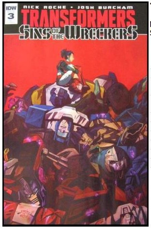 Transformers Sins Of Wreckers #3 (2015) variant cover