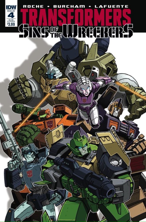 Transformers Sins Of Wreckers #4 subscription cover