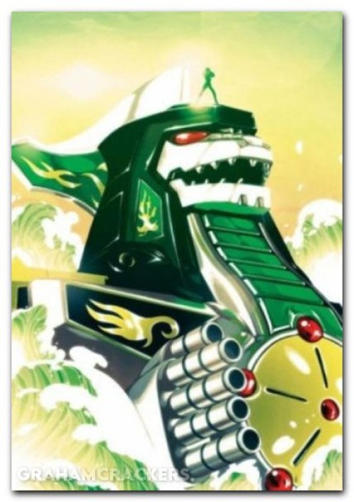 Mighty Morphin Power Rangers #2 (2016) montes cover