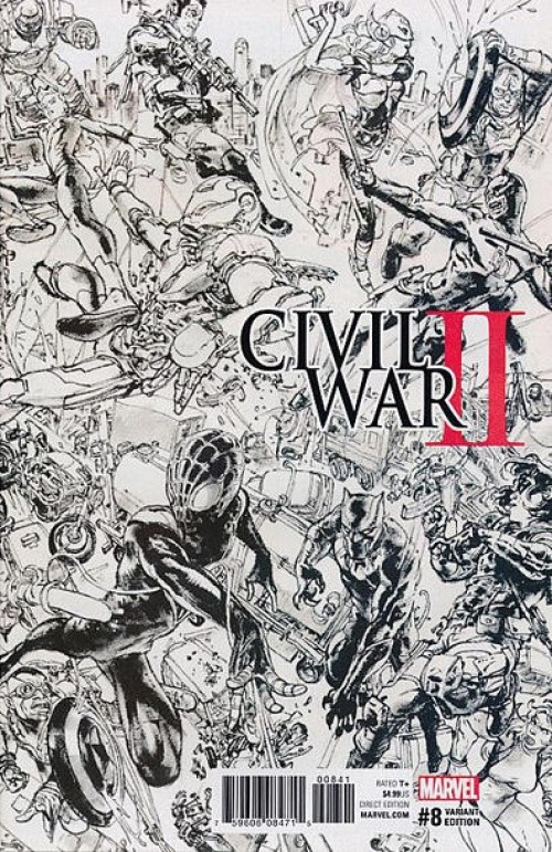 Civil War II #8 (2016) Jung Connecting variant