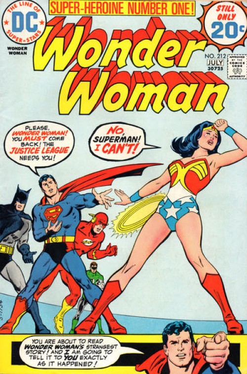 Wonder Woman #212 (1942)
