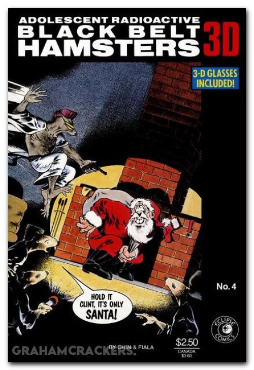 Adolescent Radioactive Black Belt Hamsters 3-D #4 (1986)