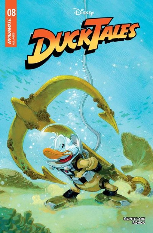 Ducktales #8 (2024) cover a bigerella