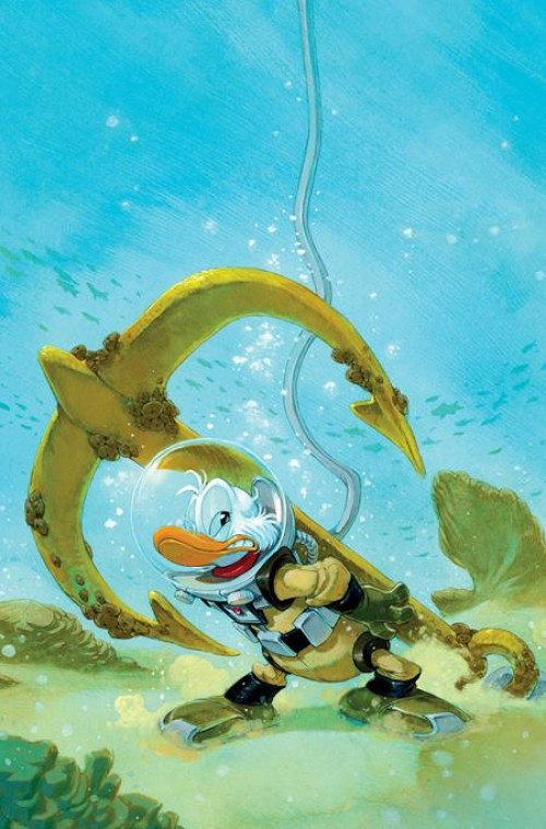 Ducktales #8 (2024) cover j bigerella virgin variant