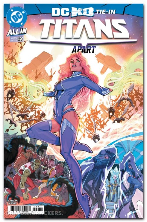 Titans #29 (2023) cover a