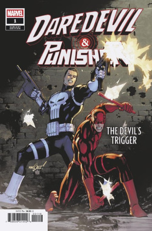 Daredevil Punisher The Devils Trigger #1 (2025) marquez variant