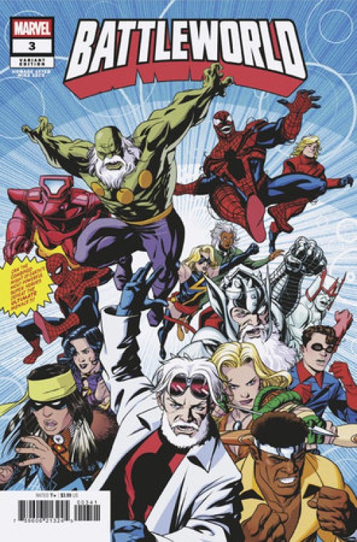 Battleworld #3 (2025) mckone homage variant