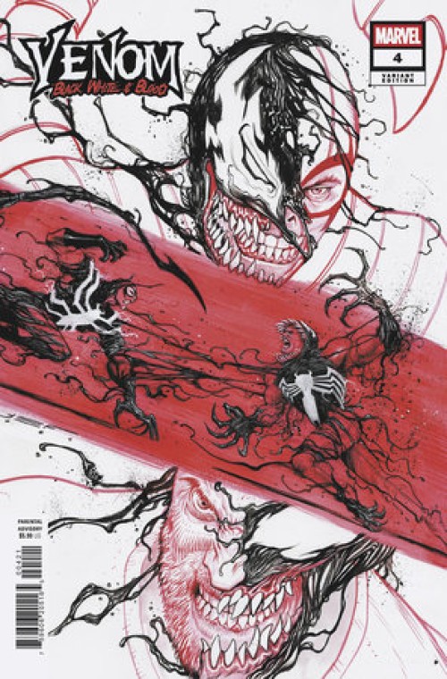 Venom Black White And Blood #4 (2025) ferreyra variant