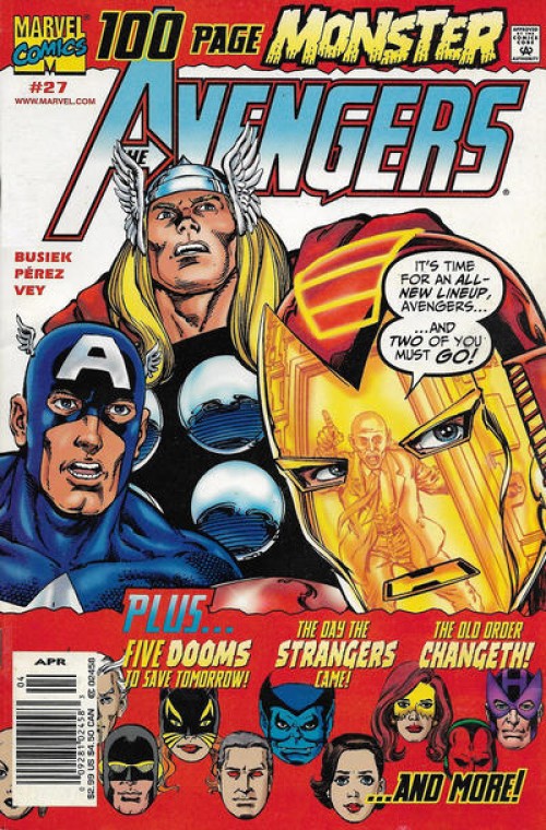 Avengers #27 (1997) newsstand edition