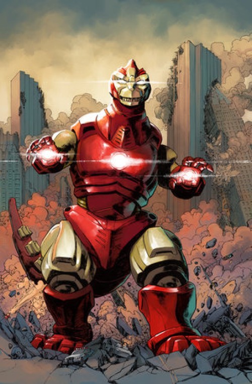 Godzilla Destroys The Marvel Universe #3 (2025) second print wachter virgin variant