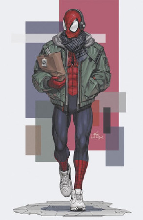 Amazing Spider-Man #15 (2025) lee street-verse virgin variant
