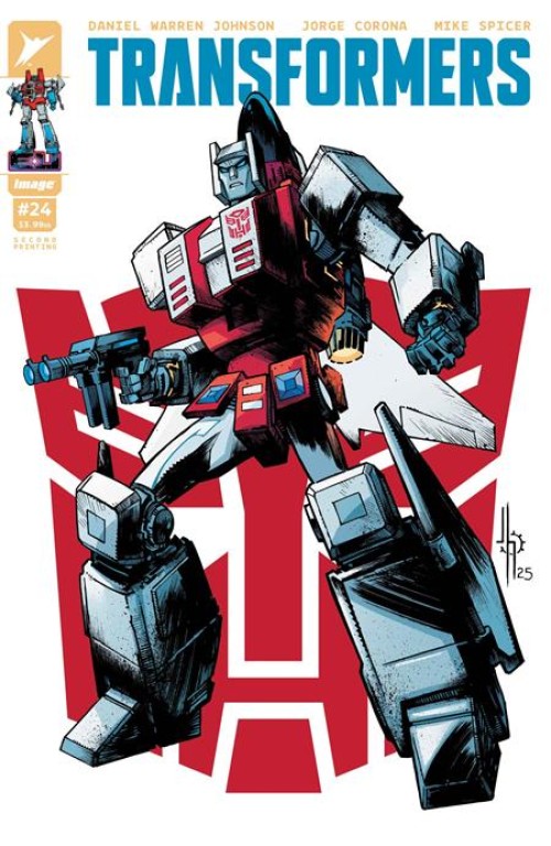 Transformers #24 (2023) second print howard autobot variant