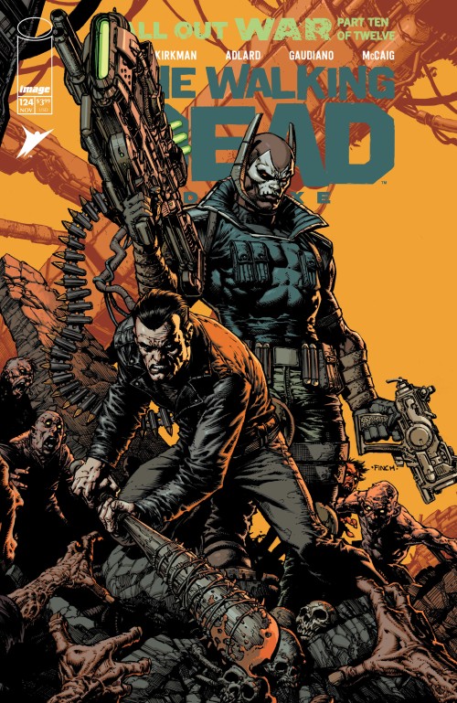 Walking Dead Deluxe #124 cover d finch youngblood team up variant