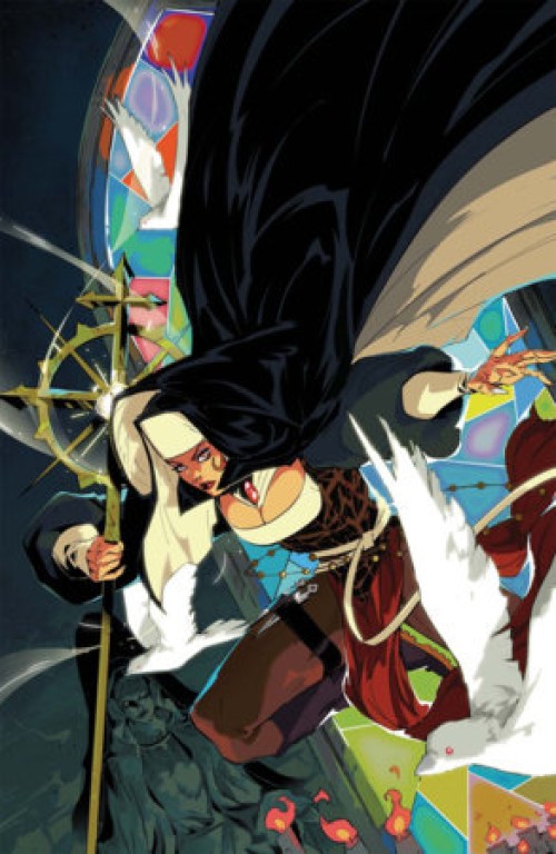 Marian Heretic #1 (2025) second print jaro virgin foil stamp variant