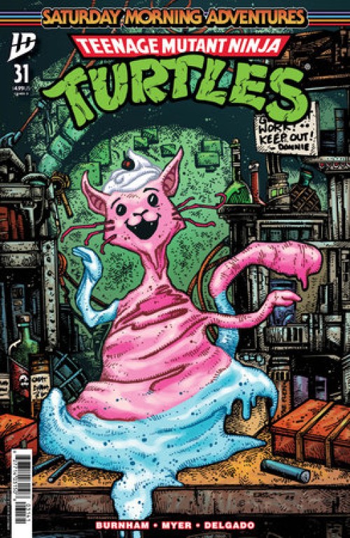 Teenage Mutant Ninja Turtles Saturday Morning Adventures #31 (2023) cover d eastman variant