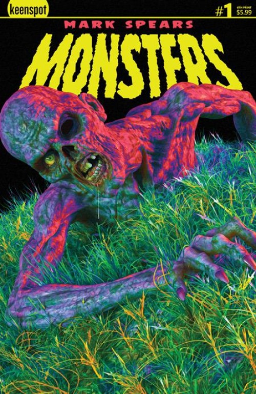 Mark Spears Monsters #1 sixth print