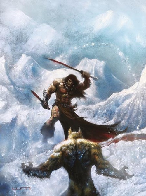 Savage Sword Of Conan #11 (2024) cover c sharp virgin variant