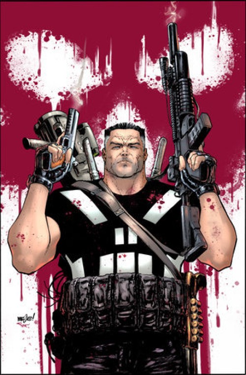Marvel Knights Punisher #1 (2025) second print marquez virgin variant