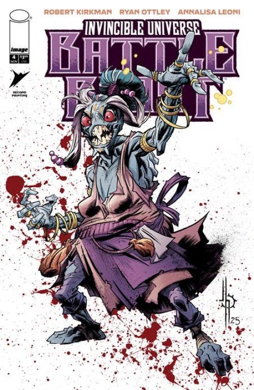 Invincible Universe Battle Beast #4 (2025) second print