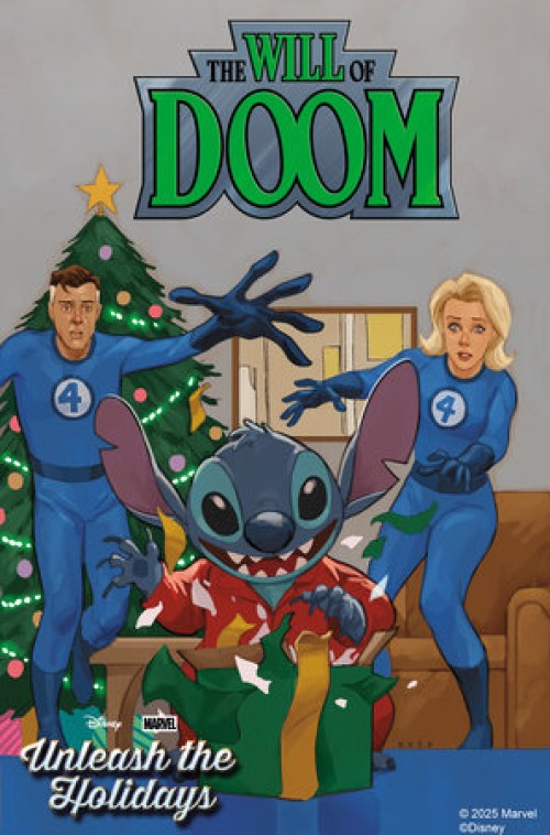 The Will Of Doom #1 (2025) noto disney stitch unleash the holidays variant